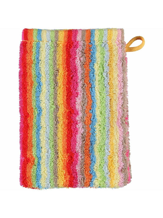 Cawö Waschlappen 1er Pack Damen Baumwolle gestreift