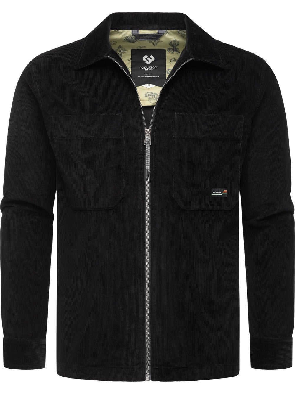 Ragwear Langarmhemd Herren Comfort Fit Baumwolle