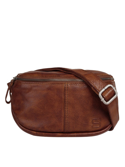 Spikes & Sparrow Gürteltasche Damen Leder