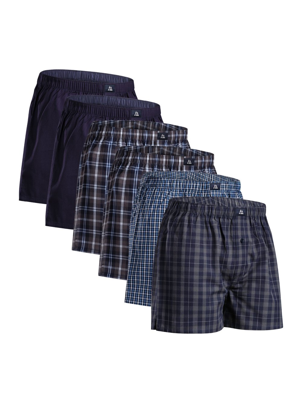 DANISH ENDURANCE Boxershorts Herren Baumwolle kariert