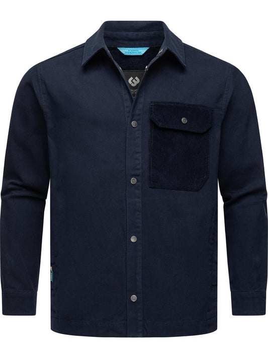 Ragwear Outdoorhemd Herren Regular Fit Baumwolle