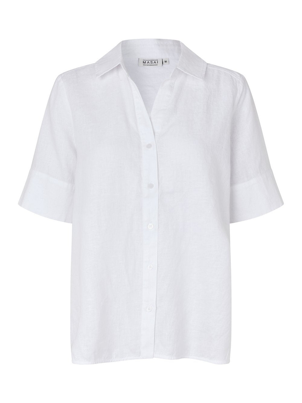 Masai Shirt mit Halbarm Damen Leinen