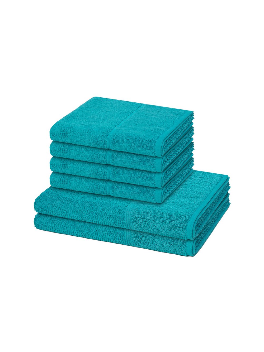 Möve Handtuchset 6-teilig Damen Baumwolle