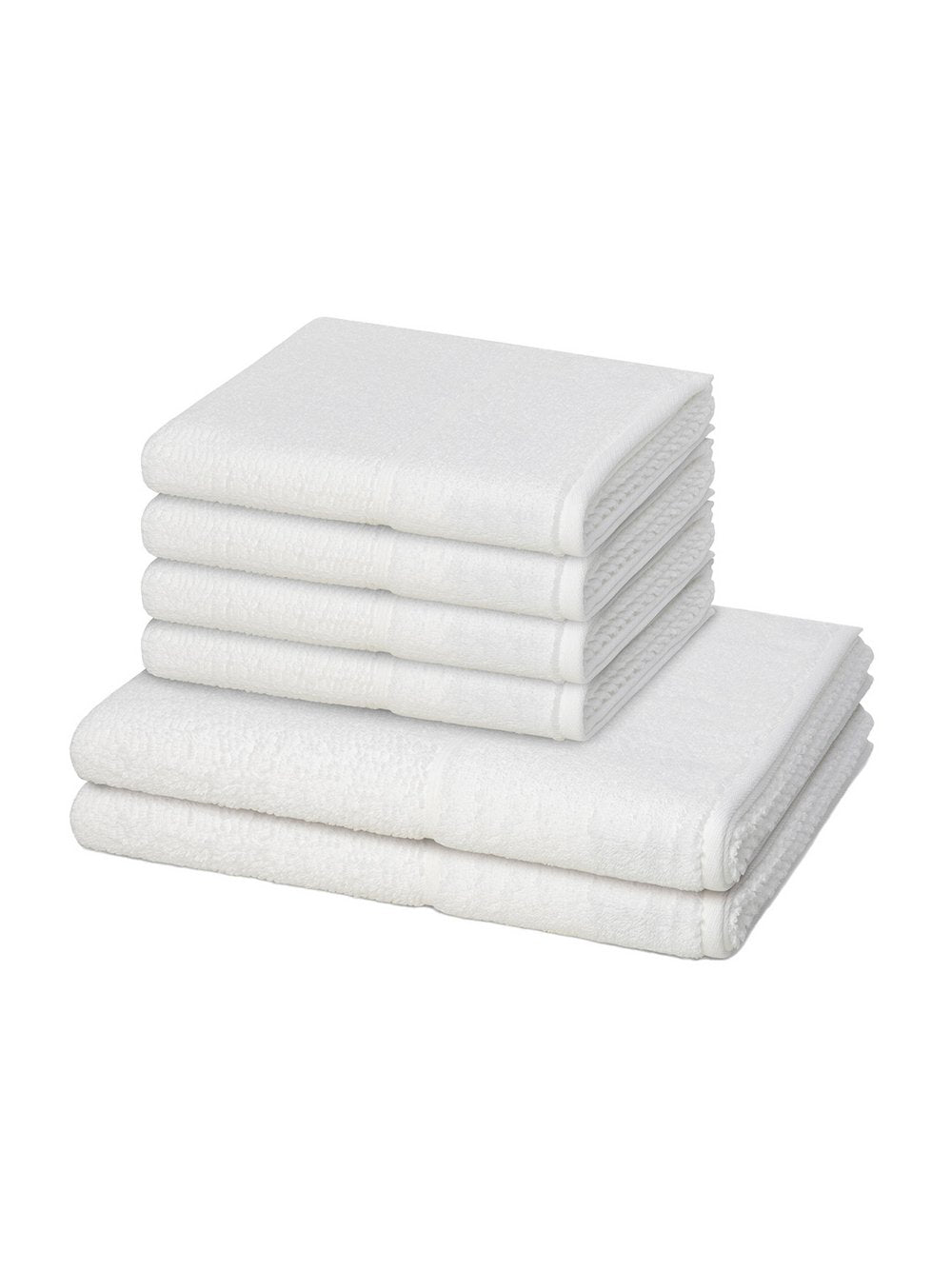 Möve Handtuchset 6-teilig Damen Baumwolle