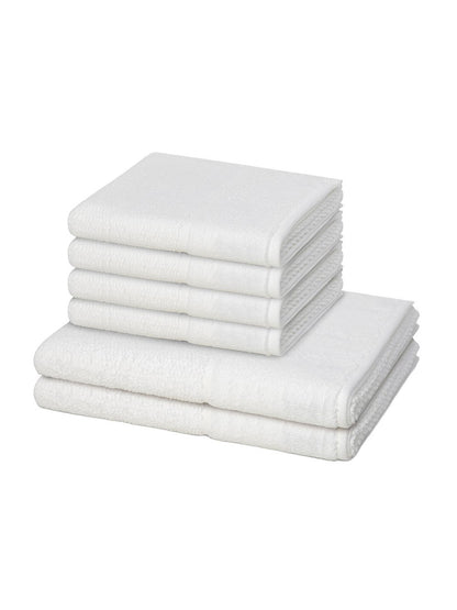 Möve Handtuchset 6-teilig Damen Baumwolle