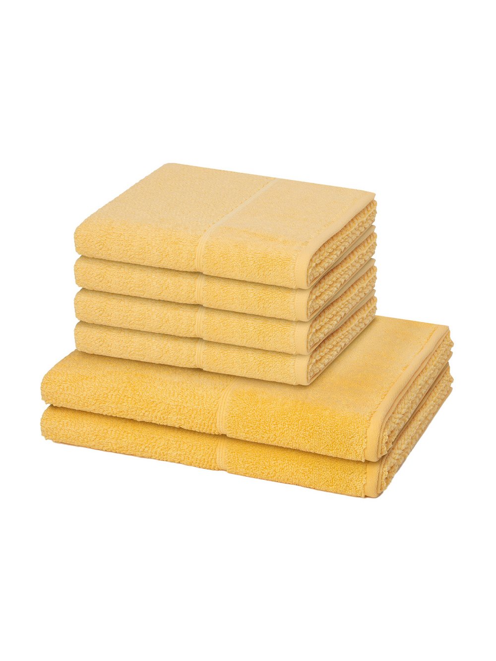 Möve Handtuchset 6-teilig Damen Baumwolle