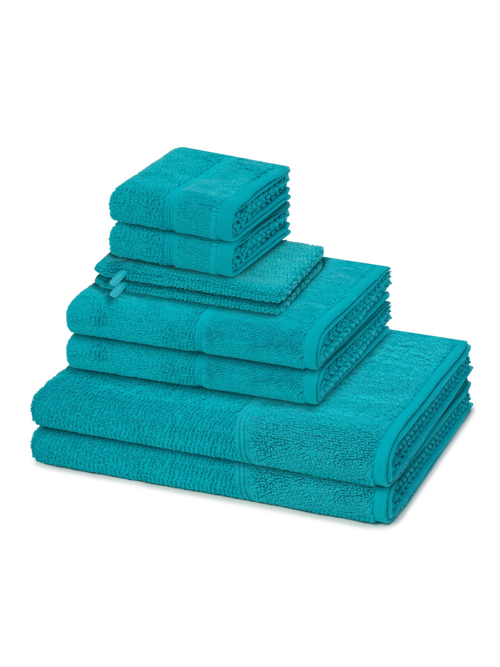 Möve Handtuchset 8-teilig Damen Baumwolle