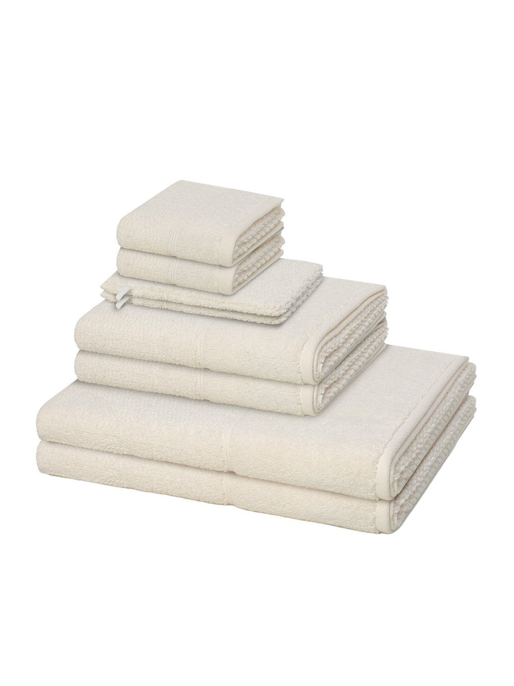 Möve Handtuchset 8-teilig Damen Baumwolle