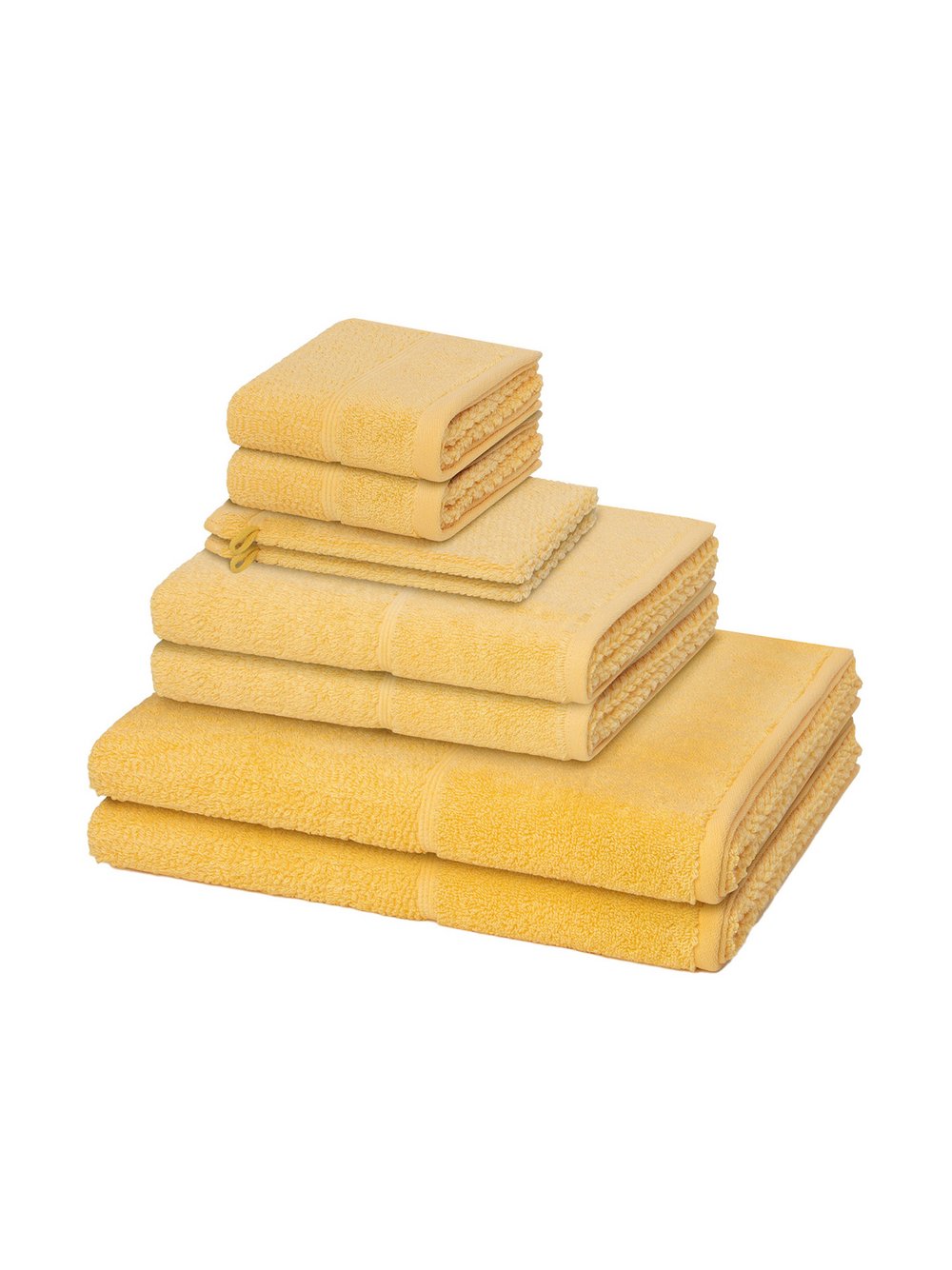 Möve Handtuchset 8-teilig Damen Baumwolle