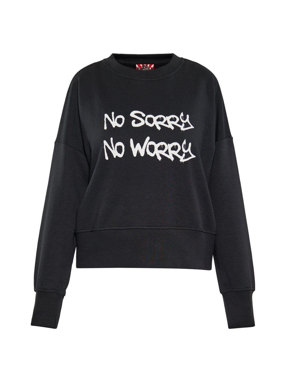 MyMo Sweatshirt Damen Baumwolle bedruckt