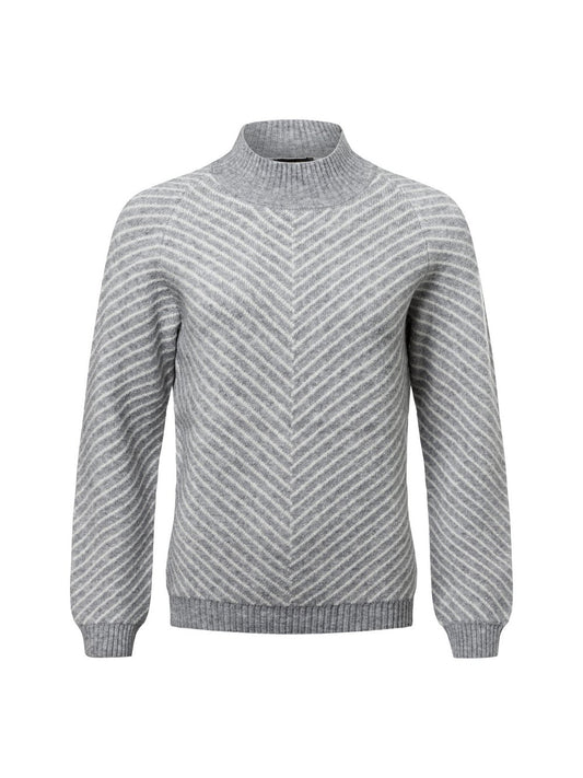 More & More Strickpullover Damen gestreift