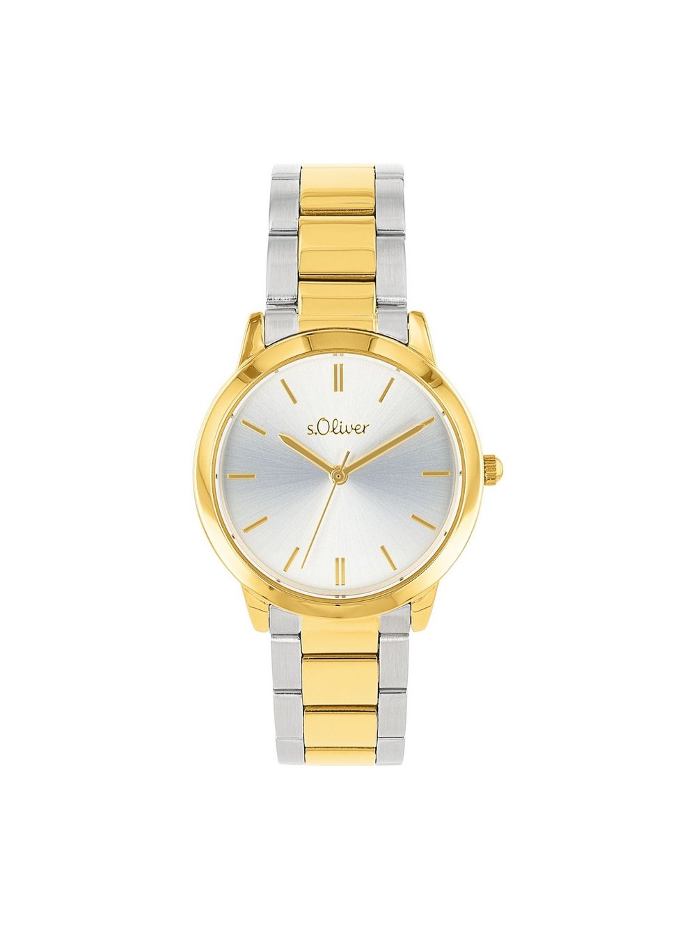 s.Oliver Quarzuhr Jungen Metall