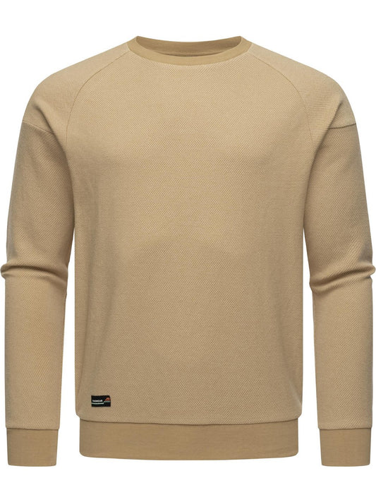 Ragwear Sweatshirt Herren Baumwolle meliert