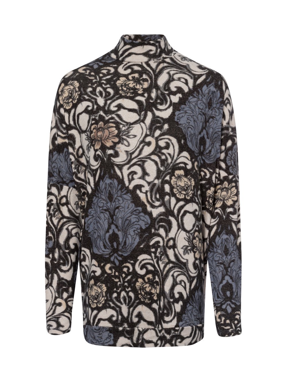 soyaconcept® Langarmshirt Damen Viskose gemustert