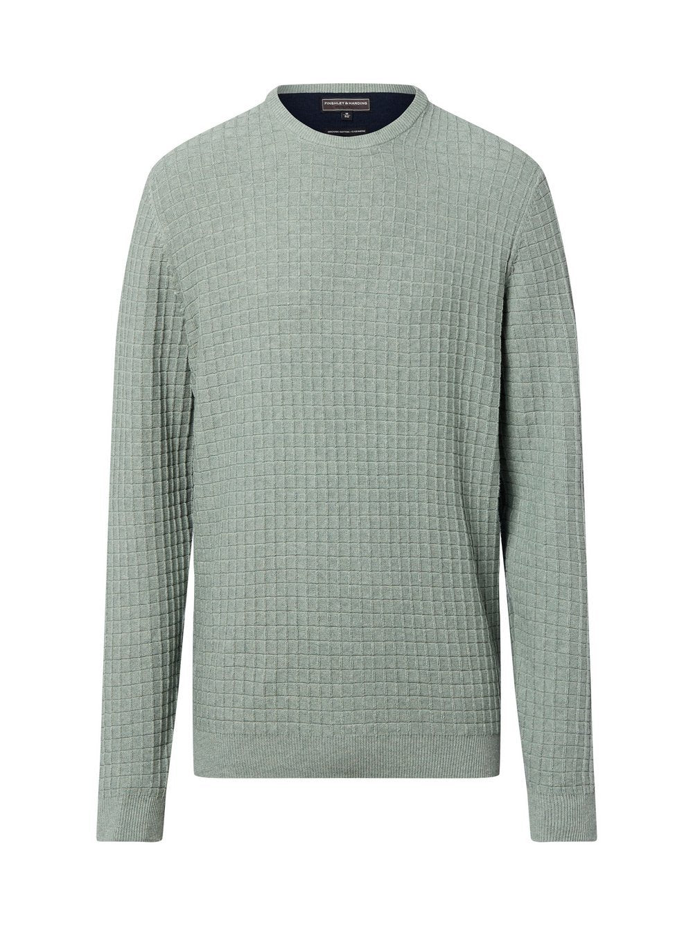 Finshley & Harding Pullover mit Cashmere-Anteil Herren Baumwolle strukturiert