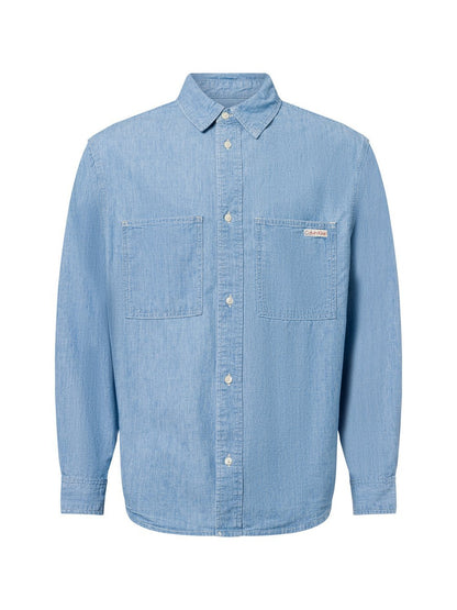 Calvin Klein Jeans Hemd Herren Regular Fit Baumwolle