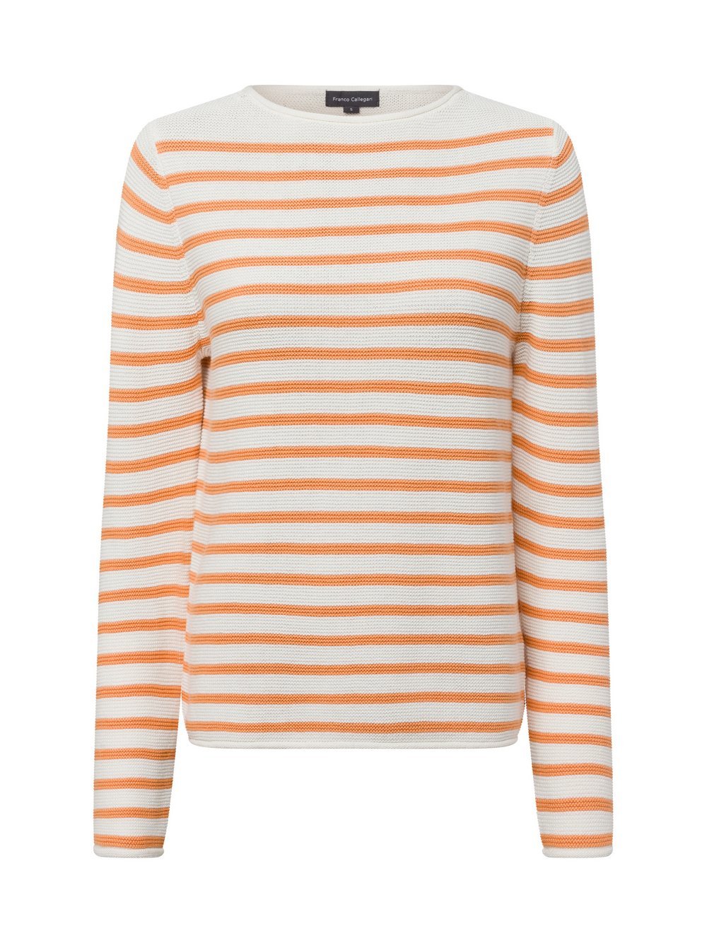 Franco Callegari Strickpullover Damen Baumwolle gestreift