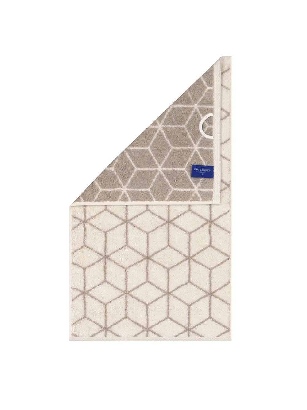 Villeroy & Boch Gästetuch 1er Pack Damen Baumwolle gemustert