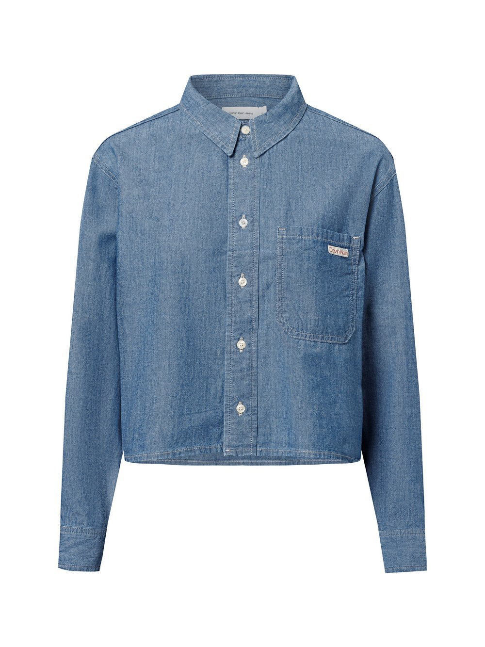 Calvin Klein Jeans Jeansbluse Damen Baumwolle