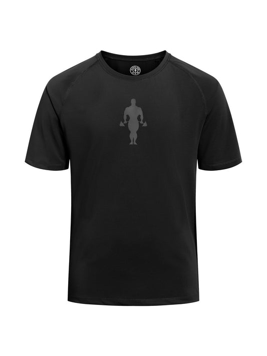 's Gym T-Shirt Herren Polyamid bedruckt