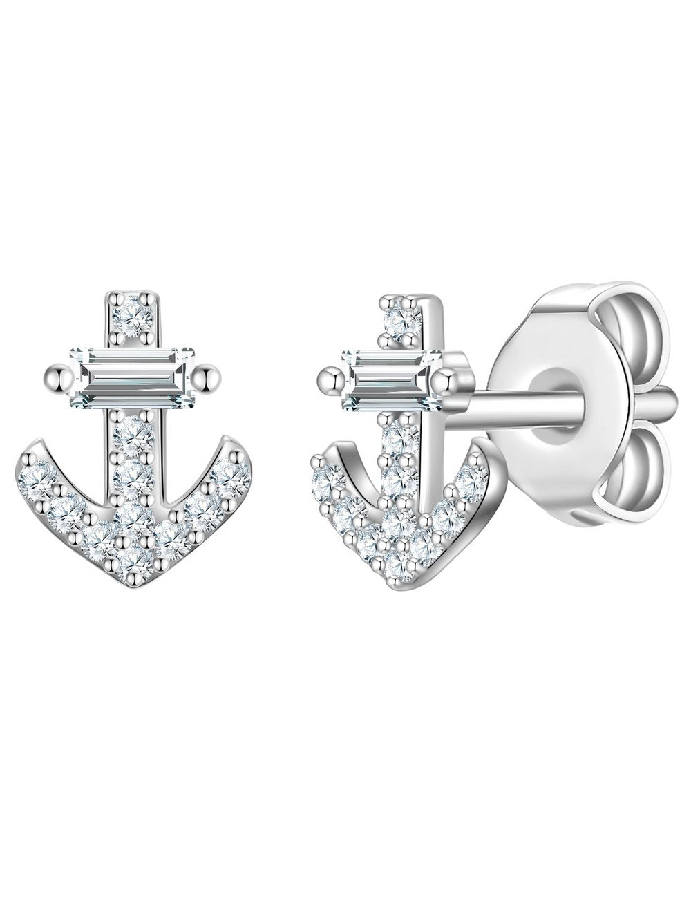 Rafaela Donata Ohrstecker -Anker Damen Sterlingsilber