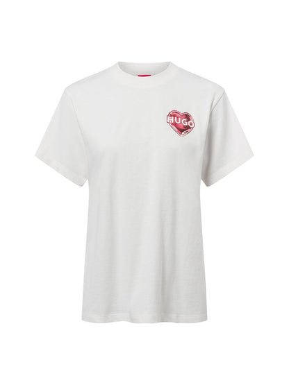 HUGO T-Shirt Damen Baumwolle