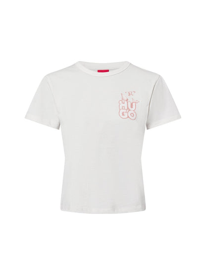 HUGO T-Shirt Damen Baumwolle bedruckt