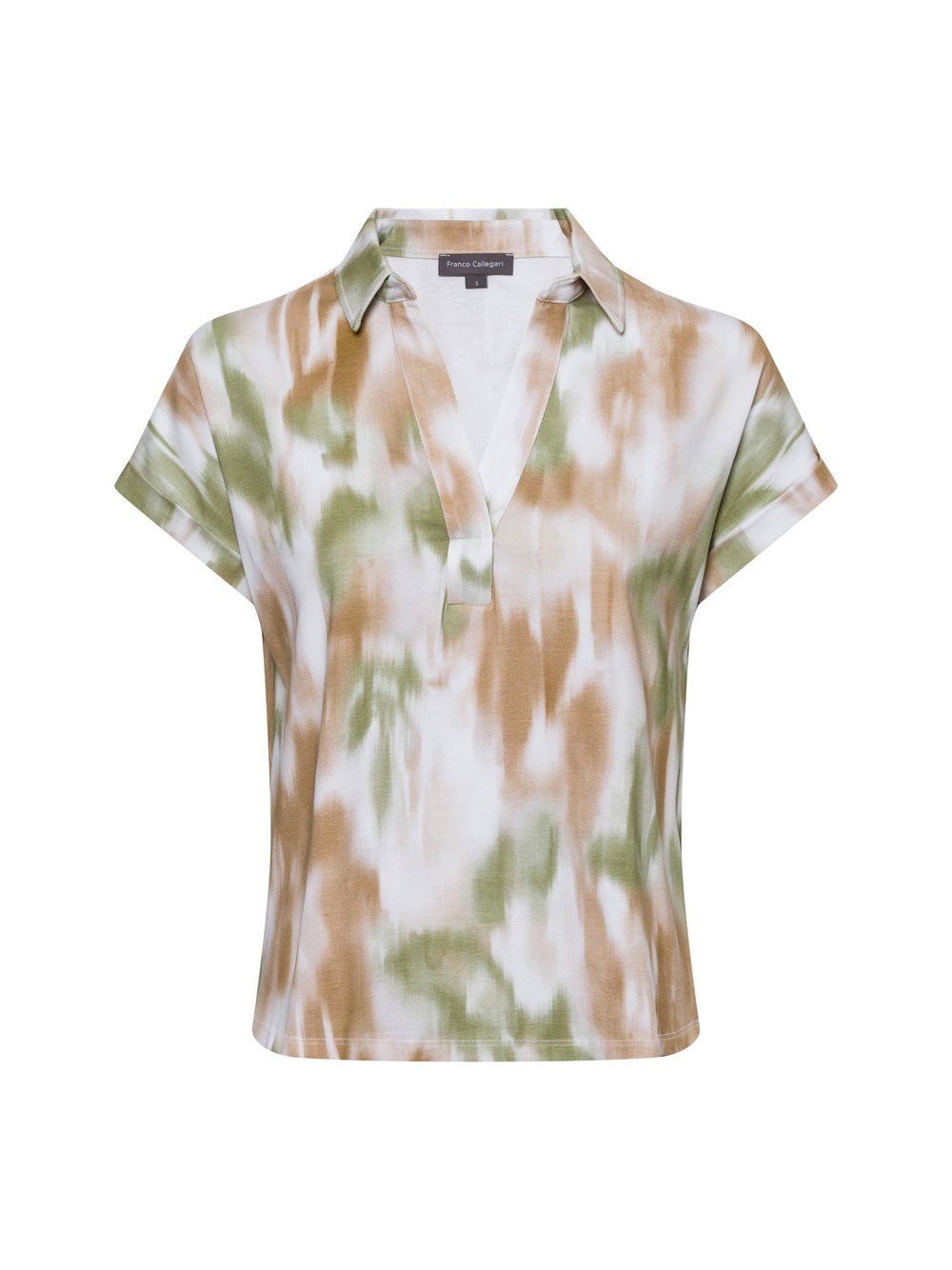 Franco Callegari T-Shirt Damen Baumwolle gemustert