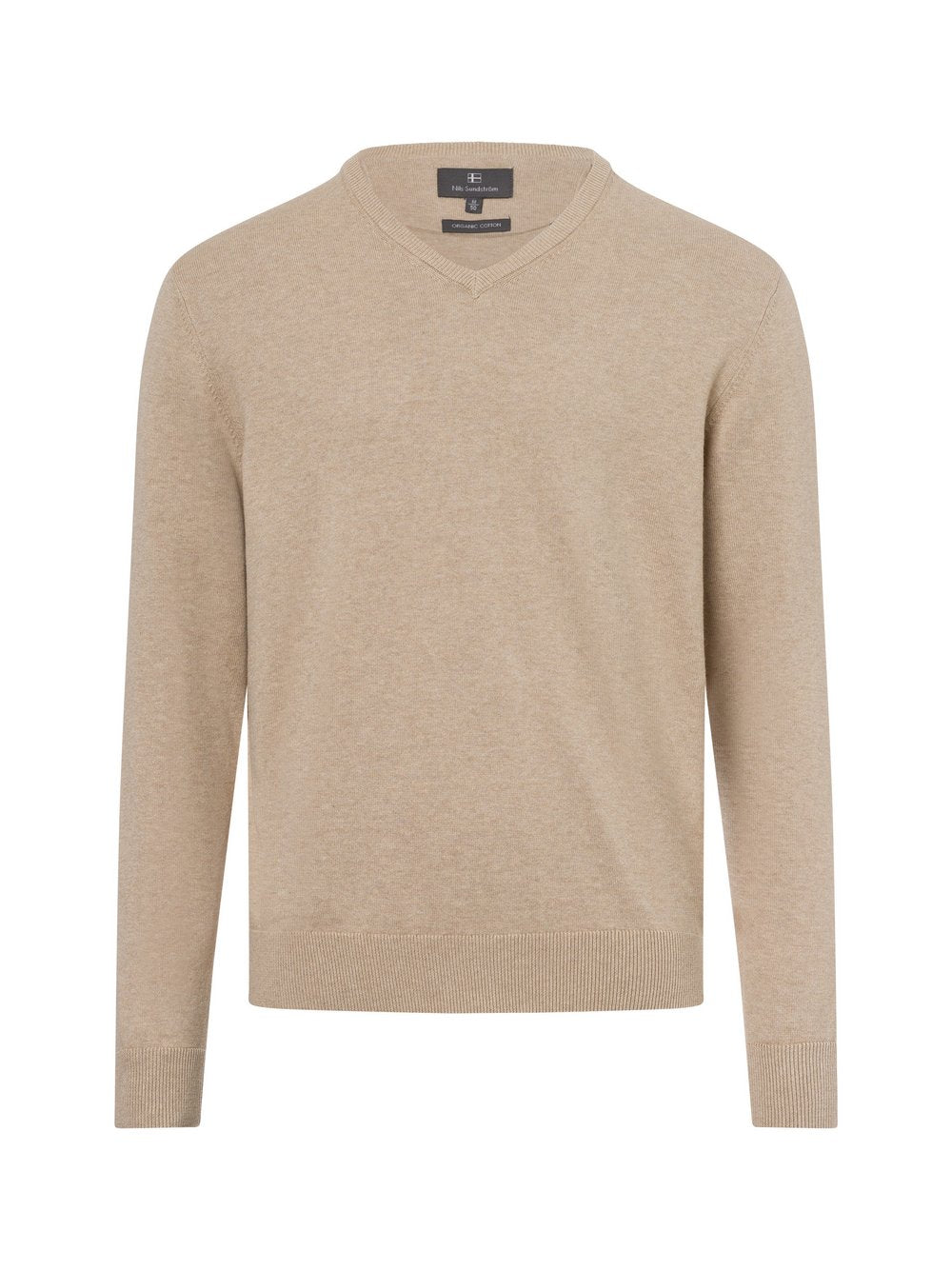 Nils Sundström Pullover Herren Baumwolle meliert