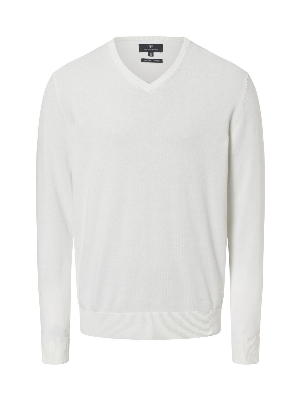 Nils Sundström Pullover Herren Baumwolle meliert