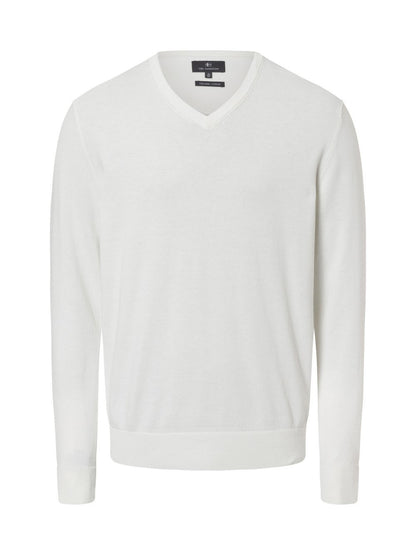 Nils Sundström Pullover Herren Baumwolle meliert