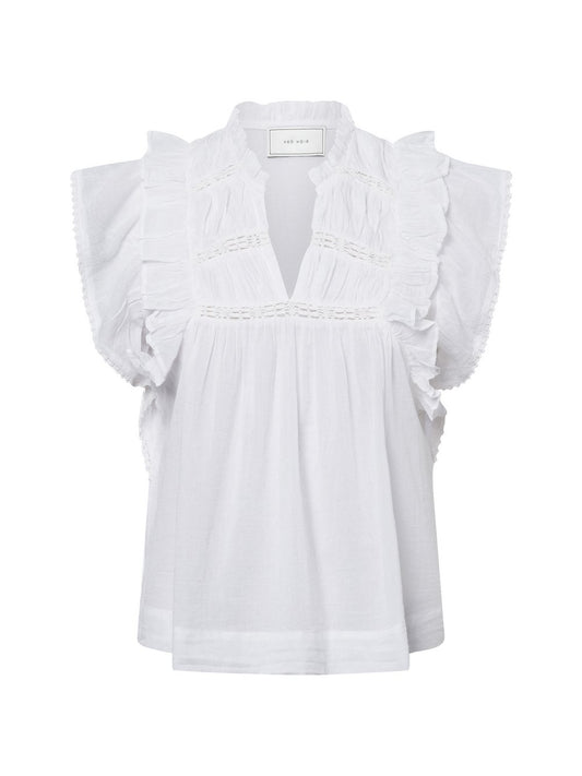 Neo Noir Blusentop Damen Baumwolle