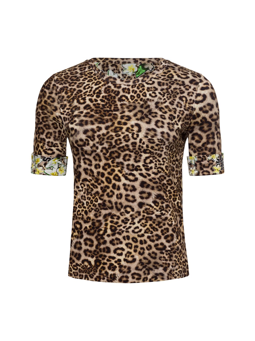 Marc Cain T-Shirt Damen Baumwolle gemustert