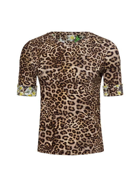 Marc Cain T-Shirt Damen Baumwolle gemustert