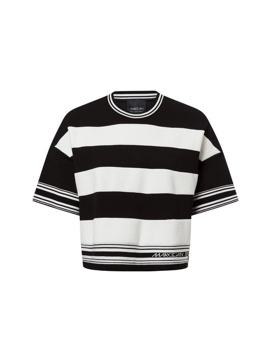 Marc Cain Sweatshirt Damen Viskose gestreift