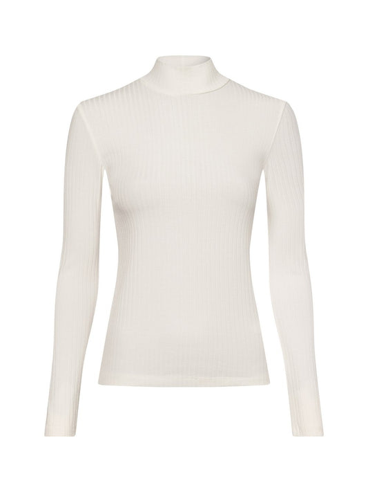 EDITED Langarmshirt Damen Viskose strukturiert