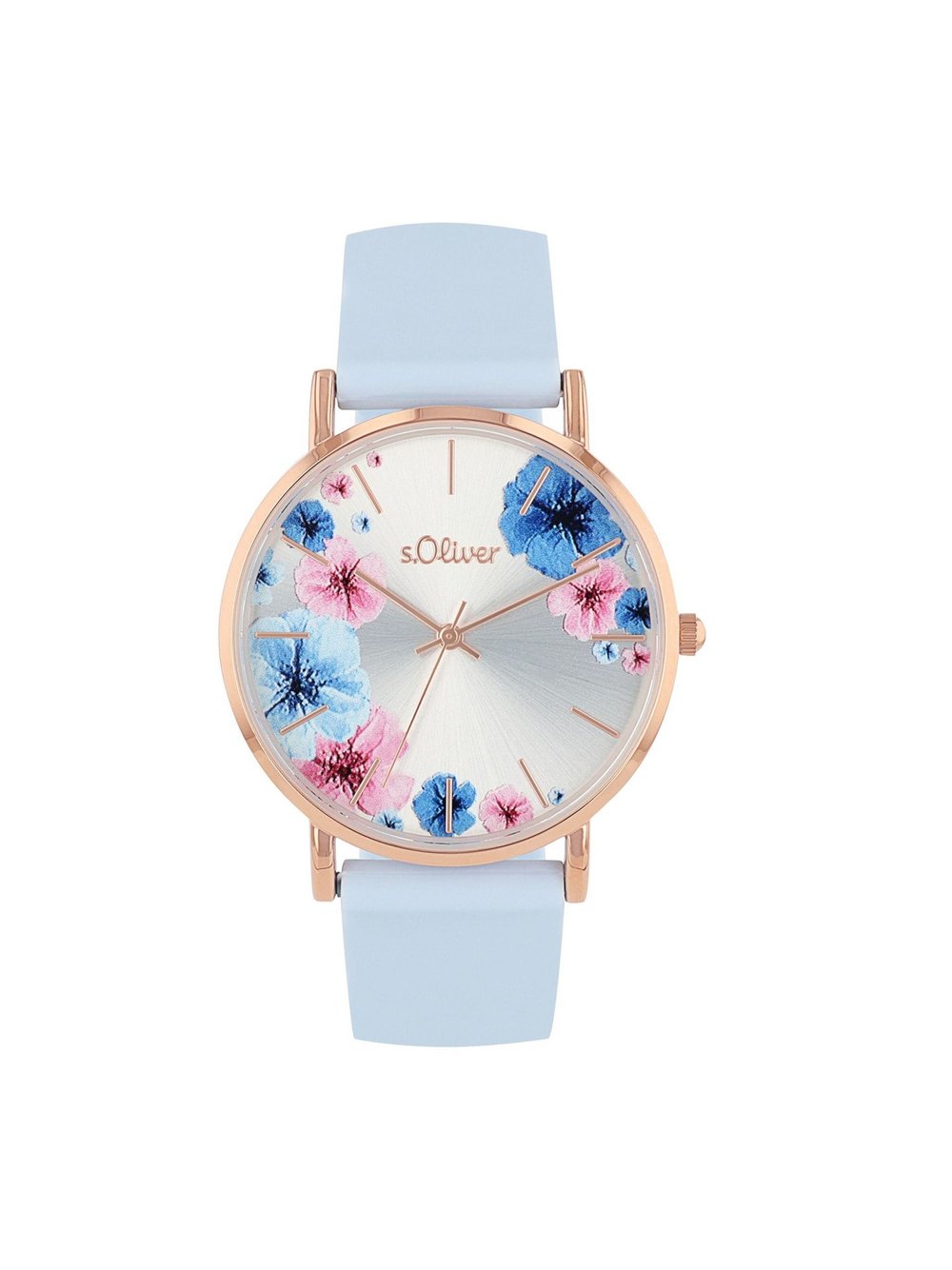 s.Oliver Quarzuhr Jungen Metall