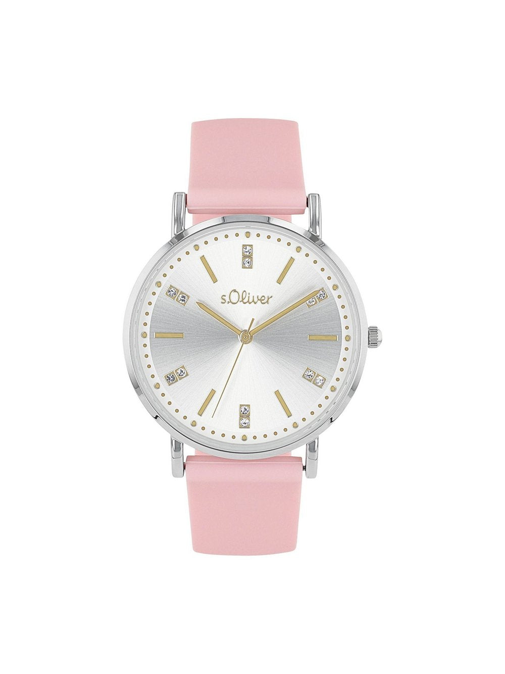 s.Oliver Quarzuhr Jungen Metall