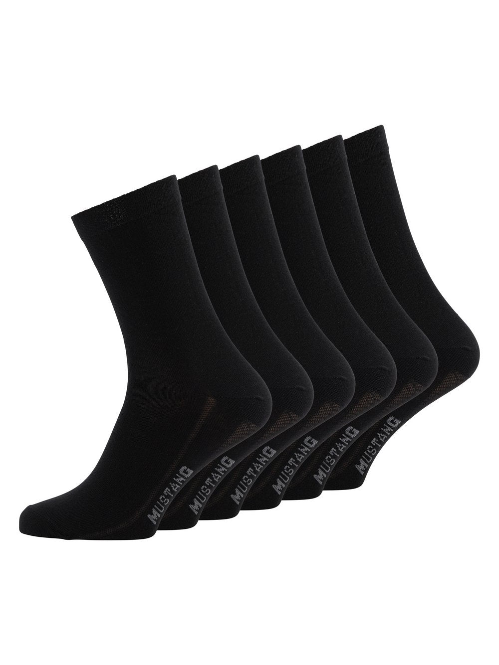 Mustang 6er Pack Midi Socken Damen Baumwolle