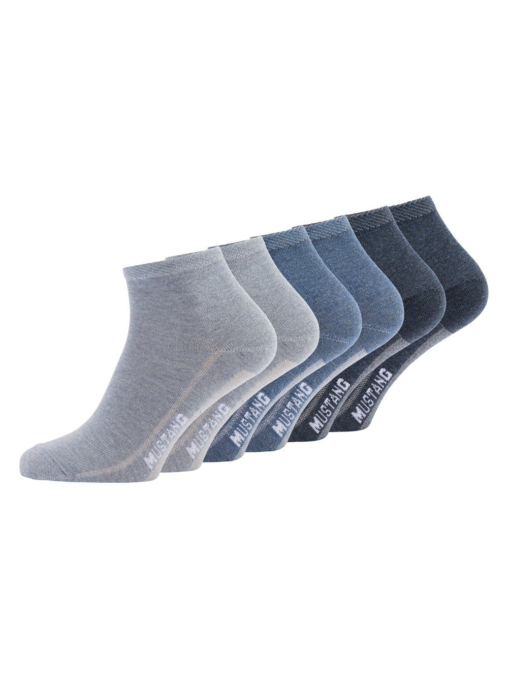 Mustang 6er Pack Ankle Socken Damen Baumwolle