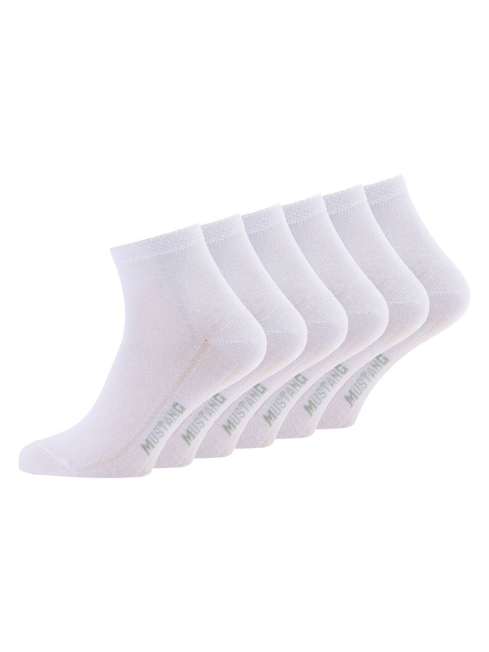 Mustang 6er Pack Ankle Socken Damen Baumwolle
