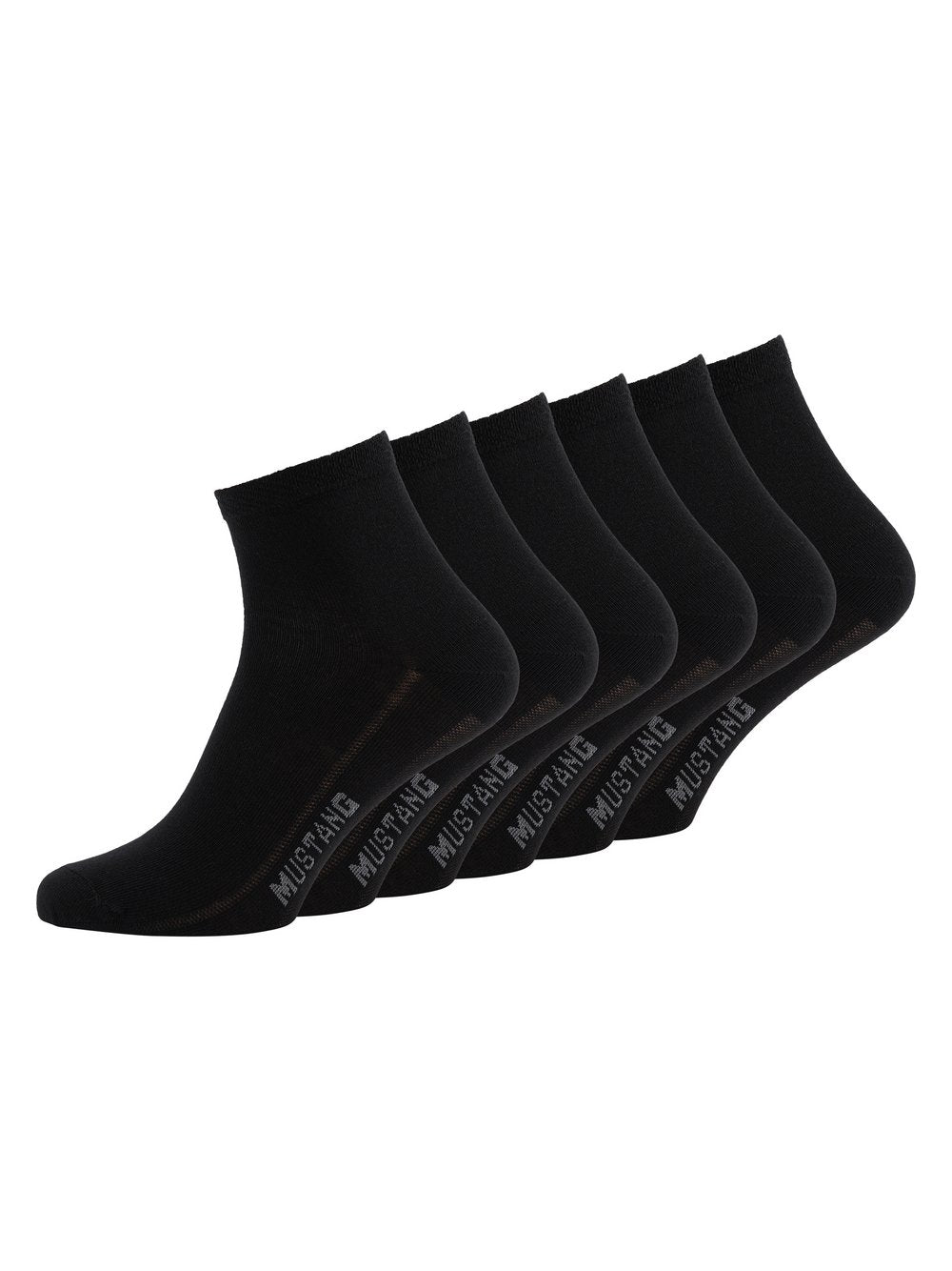 Mustang 6er Pack Ankle Socken Damen Baumwolle