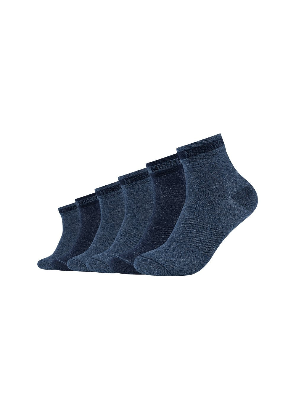 Mustang 6er Pack Midi Socken Herren Baumwolle