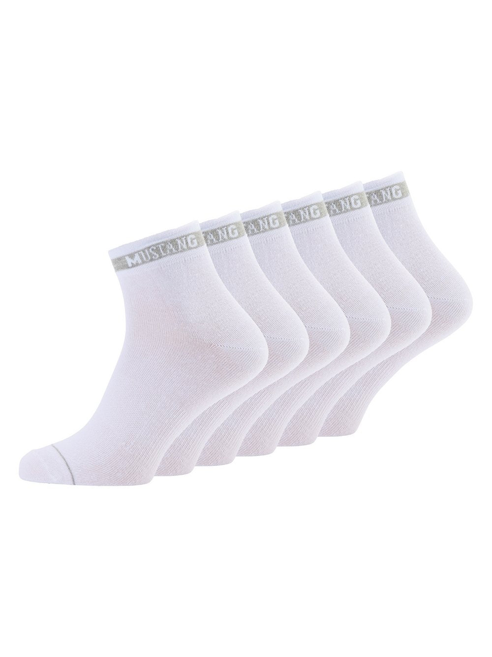 Mustang 6er Pack Midi Socken Herren Baumwolle