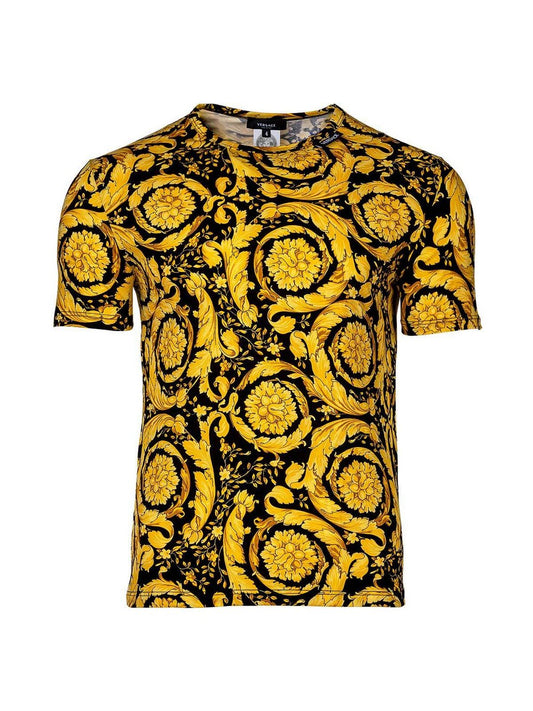 Versace Jeans T-Shirt 1er Pack Herren Baumwolle gemustert