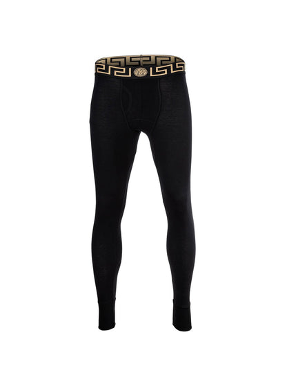 Versace Jeans Lange Unterhose 1er Pack Herren Baumwolle gemustert