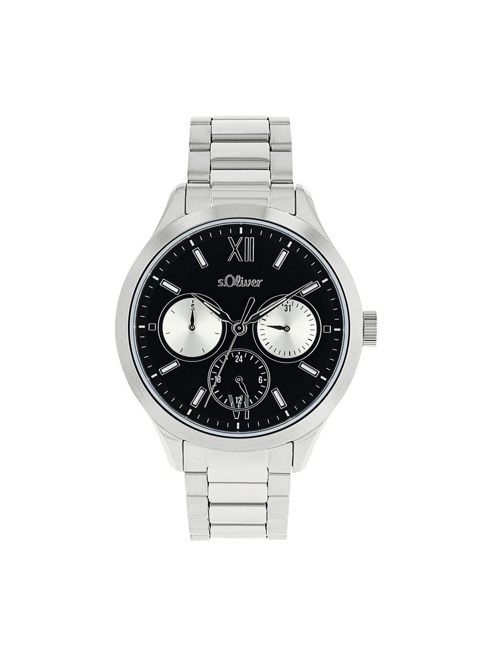 s.Oliver Quarzuhr Jungen Metall