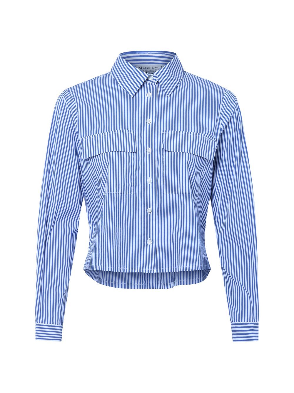 Marie Lund Hemdbluse Damen Baumwolle gestreift