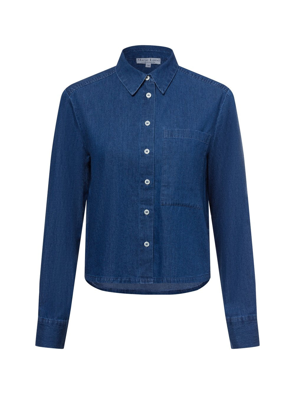 Marie Lund Jeansbluse Damen Baumwolle