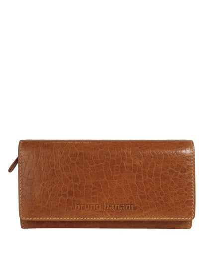Bruno Banani Geldbörse Damen Leder gemustert